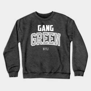 Gang Green Football New York Crewneck Sweatshirt